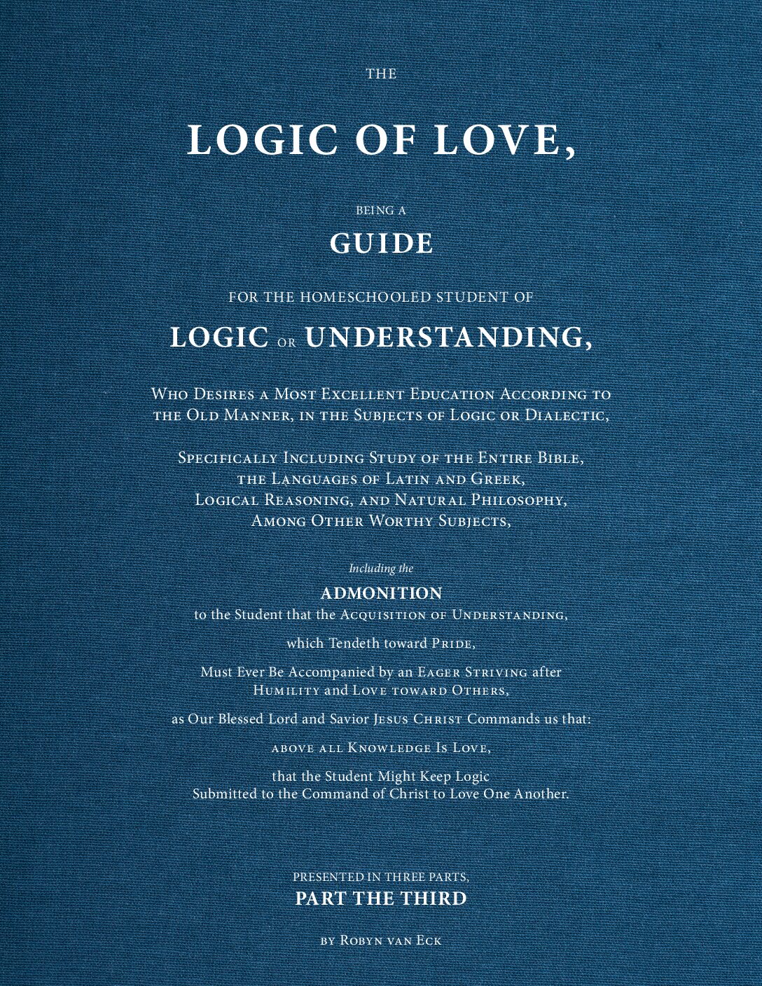 Understanding: Logic of Love